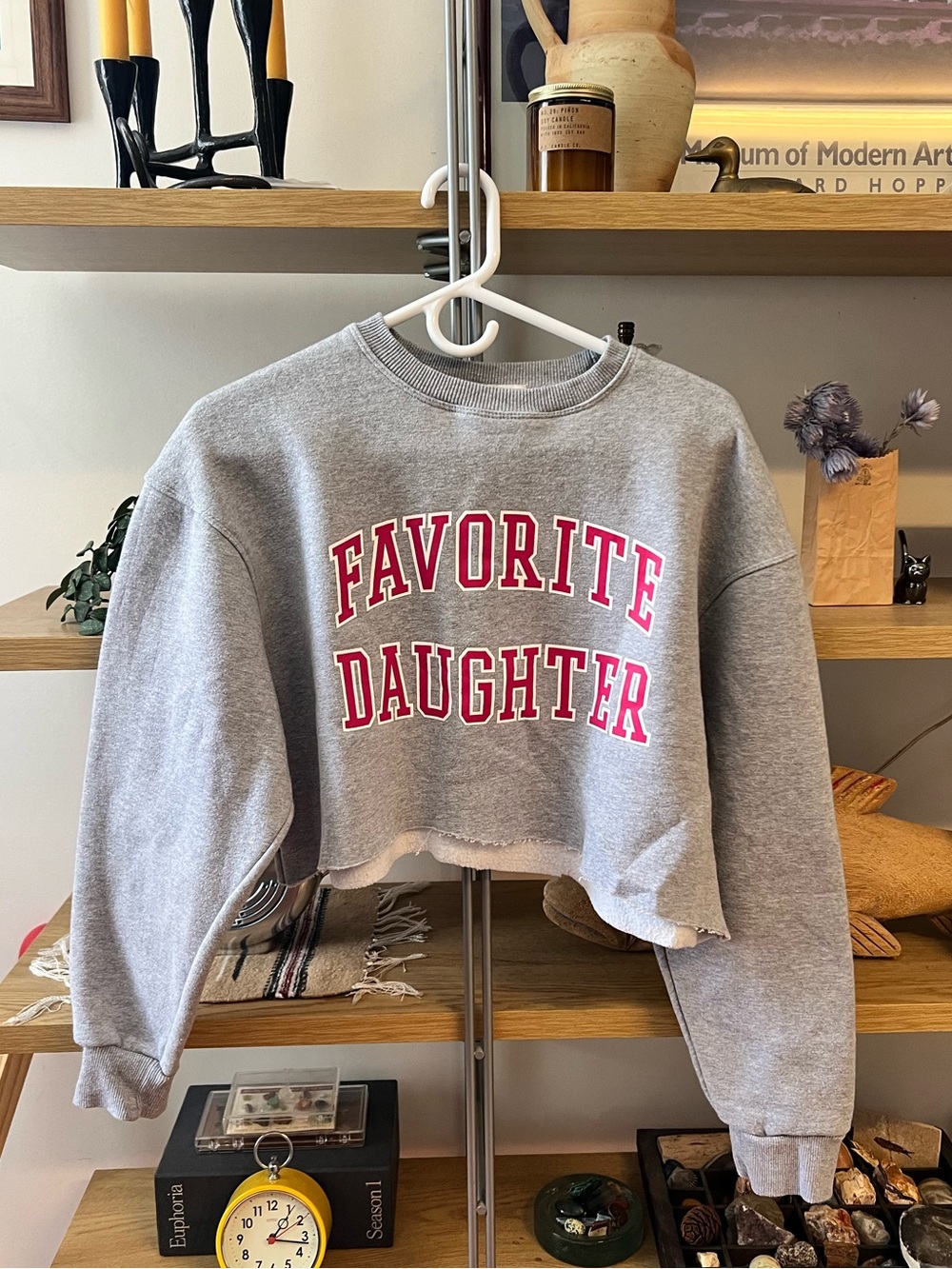 Favorite Daughter Cropped Sweatshirt